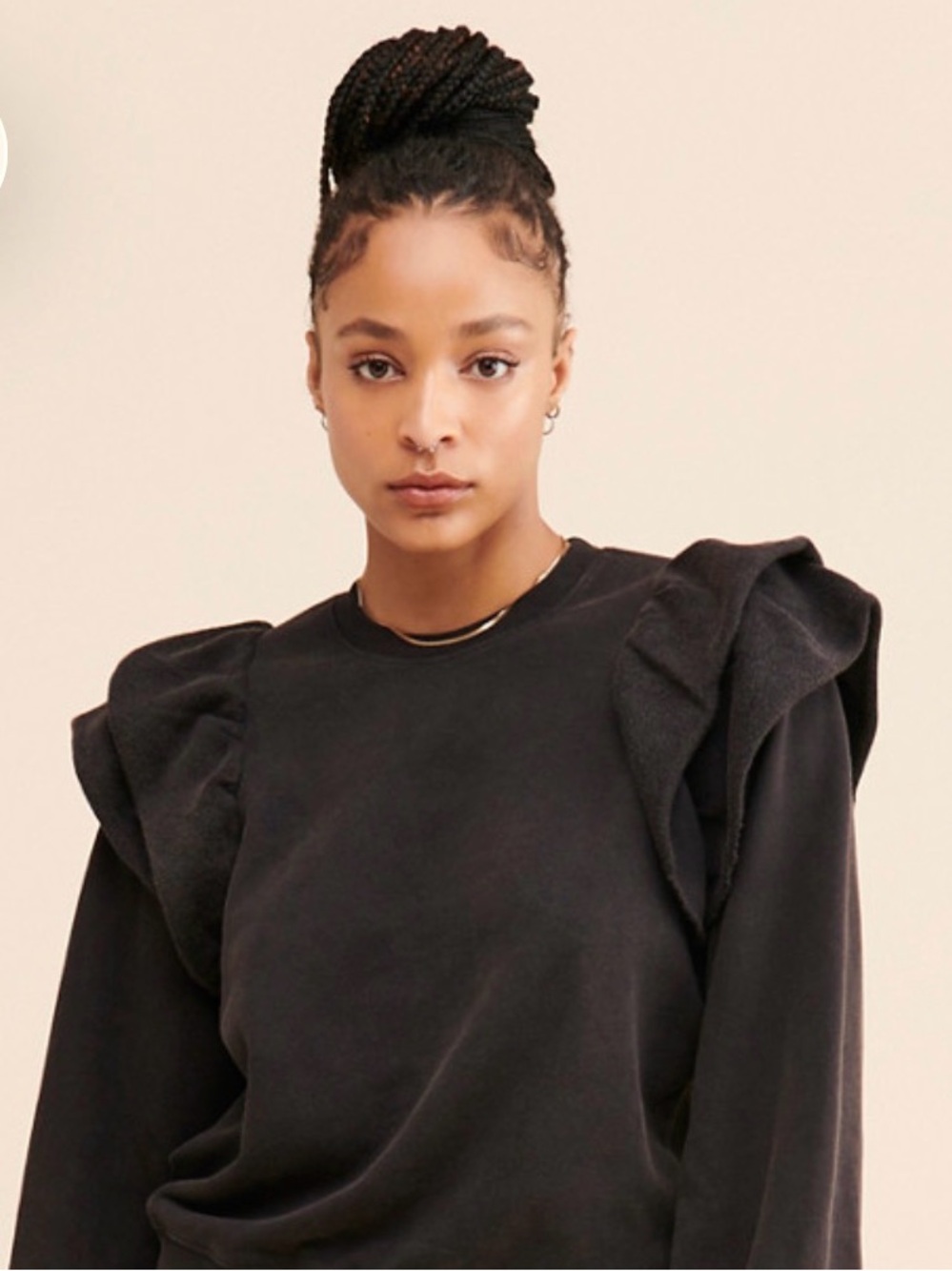 Dylan Ruffle Pullover